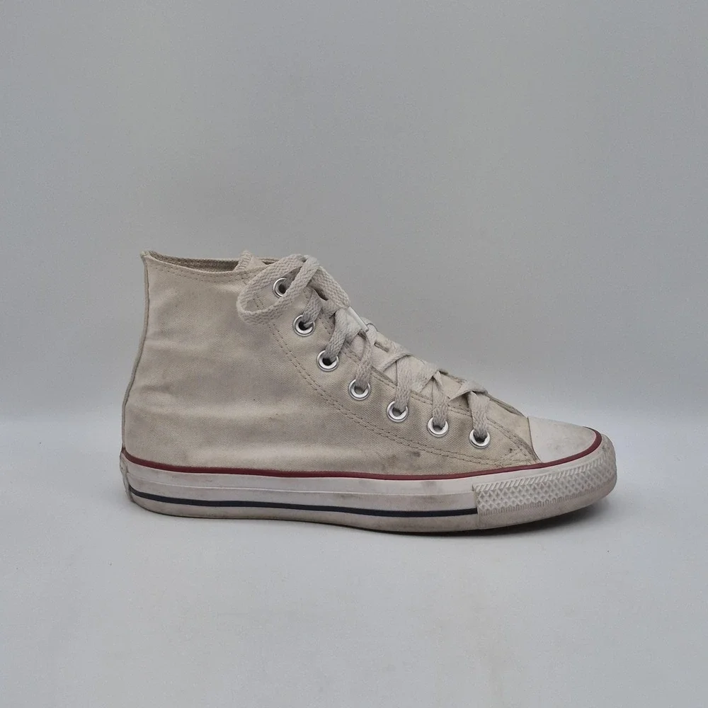 Converse Chuck Taylor All Star Shoes Mens Size 5.5 Beige High Top Sneakers
